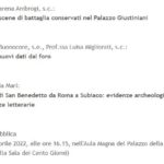 Adunanza pubblica – Pontificia Accademia Romana di Archeologia