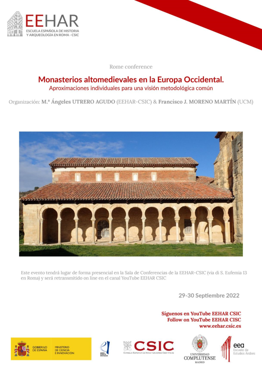 Monasterios altomedievales en la Europa Occidental. Aproximaciones individuales para una visión metodológica común