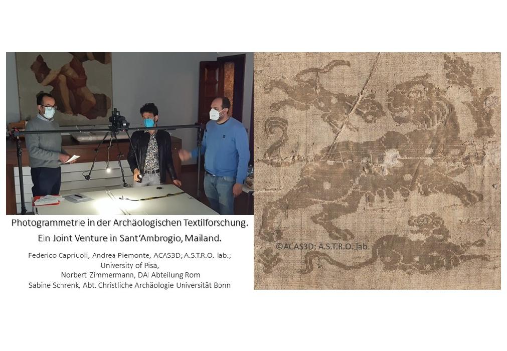 Photogrammetrie in der Archäologischen Textilforschung