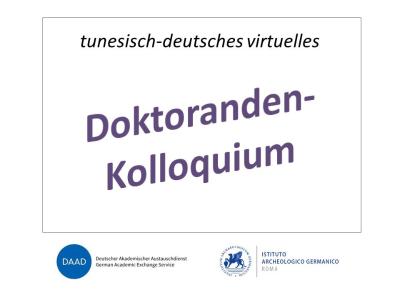 Sitzung tunesisch-deutsches virtuelles Doktoranden-Kolloquium