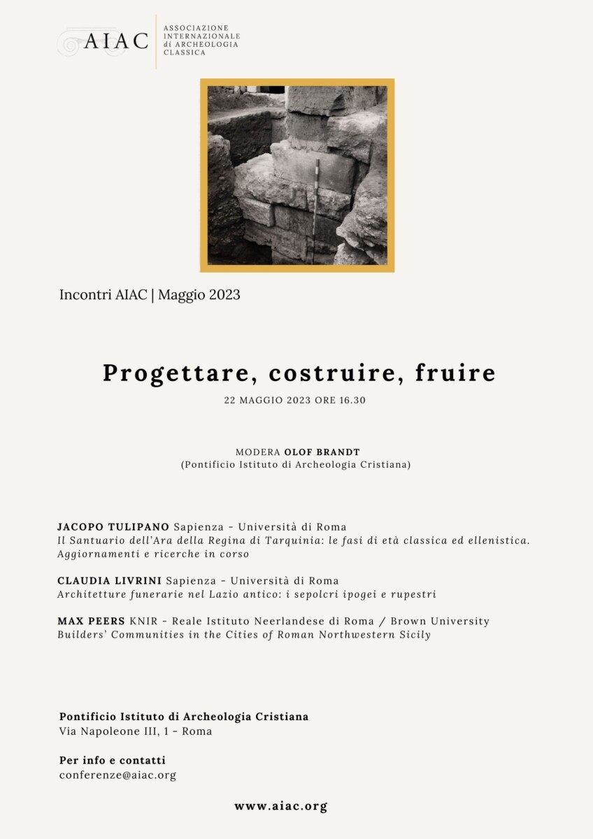 Progettare, costruire, fruire