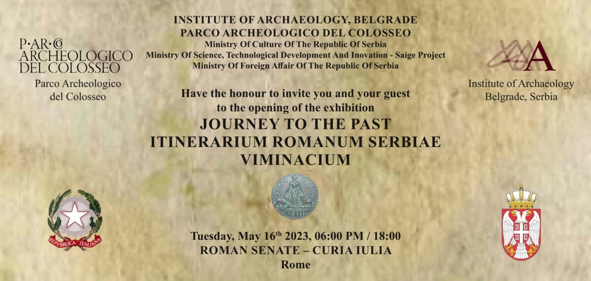 Journey to the past. Itinerarium Romanum Serbiae Viminacium