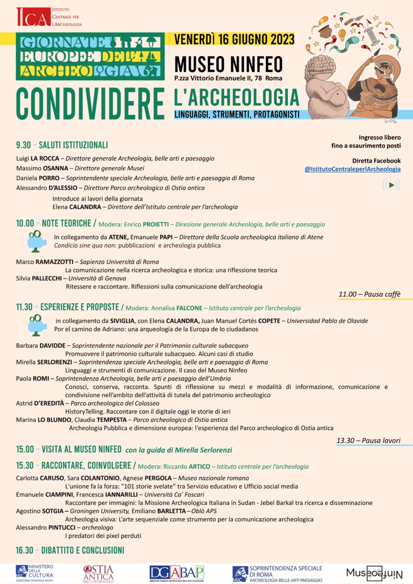 Condividere l'archeologia. Linguaggi, strumenti, protagonisti