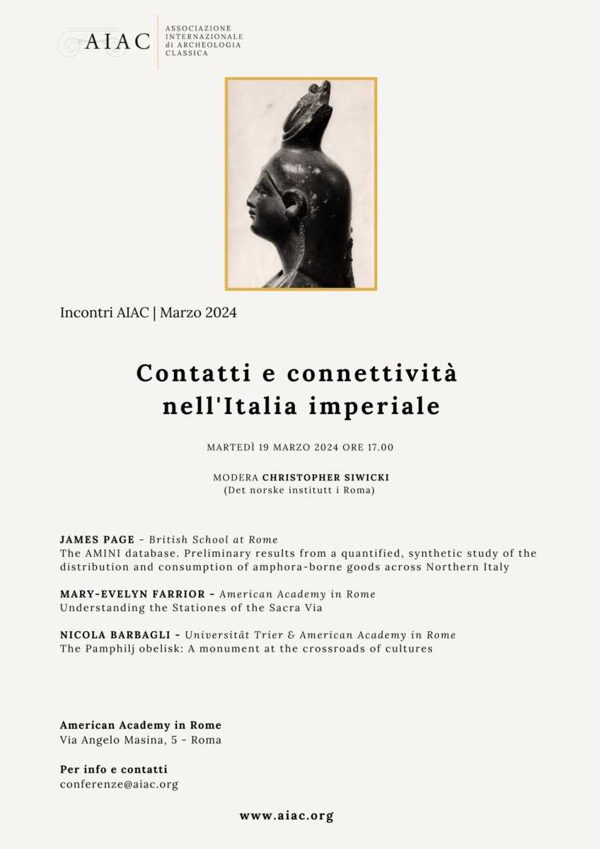 Contatti e connettività nell'Italia imperiale