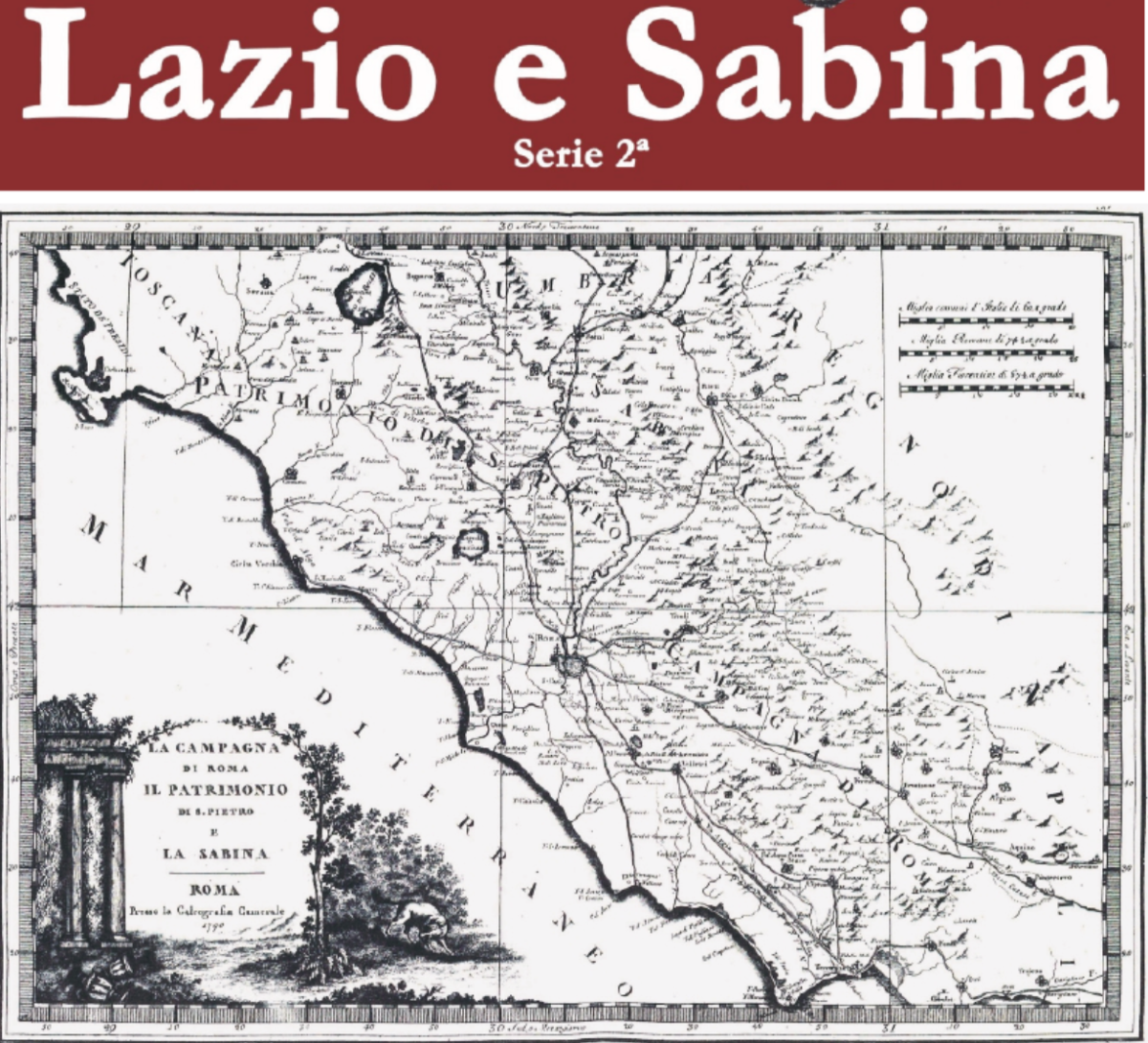 Convegno Lazio e Sabina – Serie 2 – 14° Incontro di Studi, Sezioni Latina e Frosinone