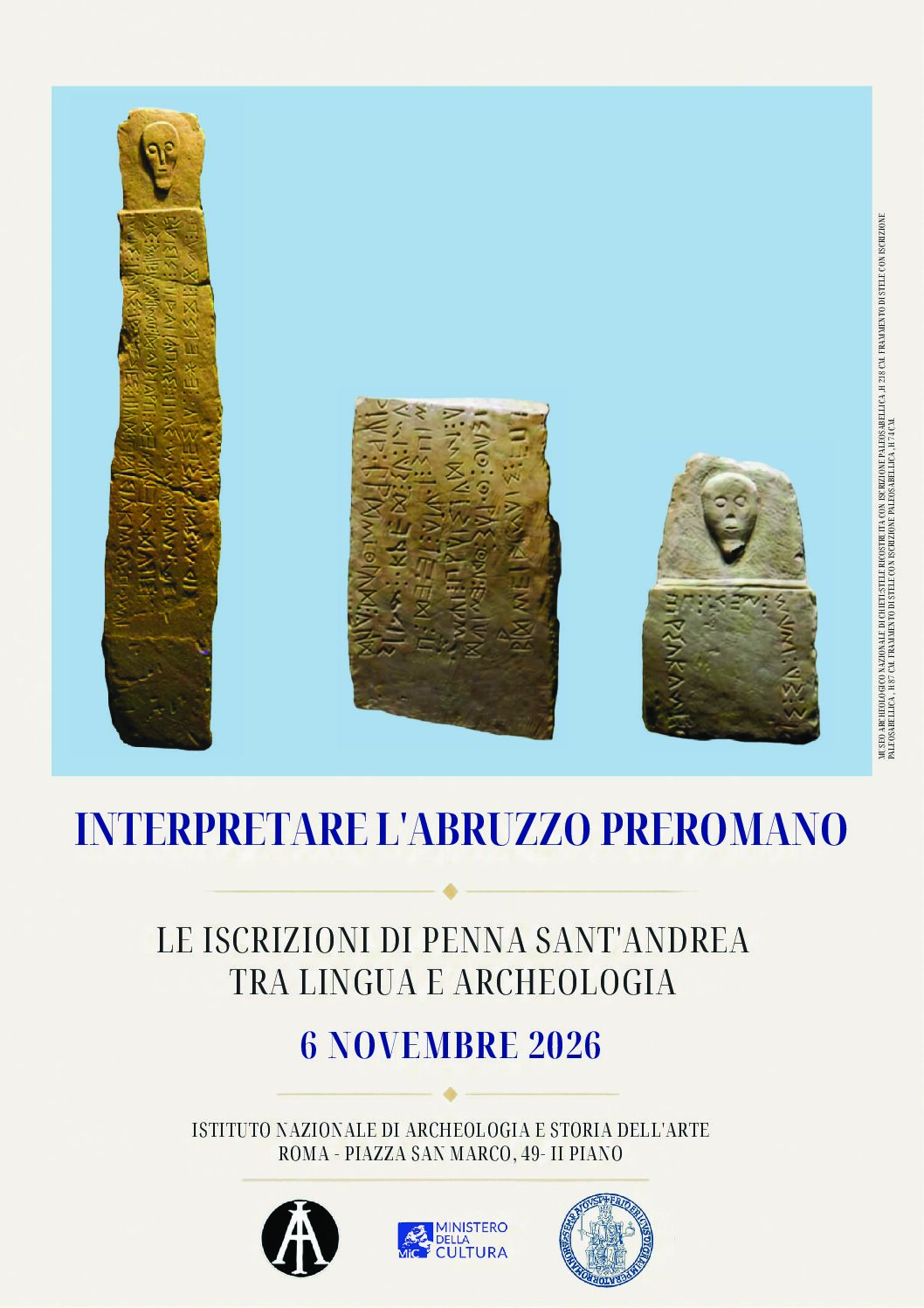 Convegno “Interpretare l’Abruzzo preromano”