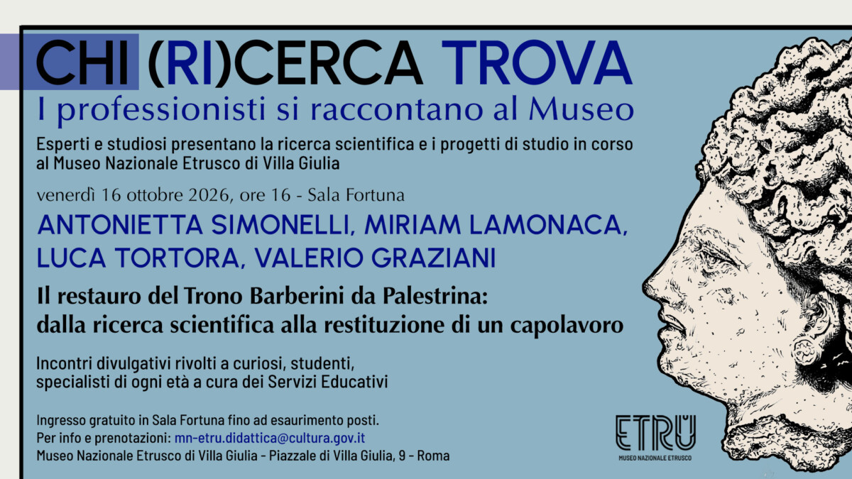 Il restauro del Trono Barberini da Palestrina: dalla ricerca scientifica alla restituzione di un capolavoro
